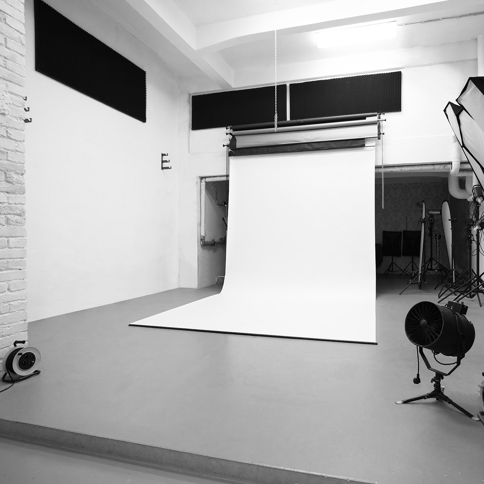 Velké studio — fotoateliér Praha